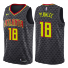 camiseta NBA miles plumlee 18 2017-2018 atlanta hawks negro